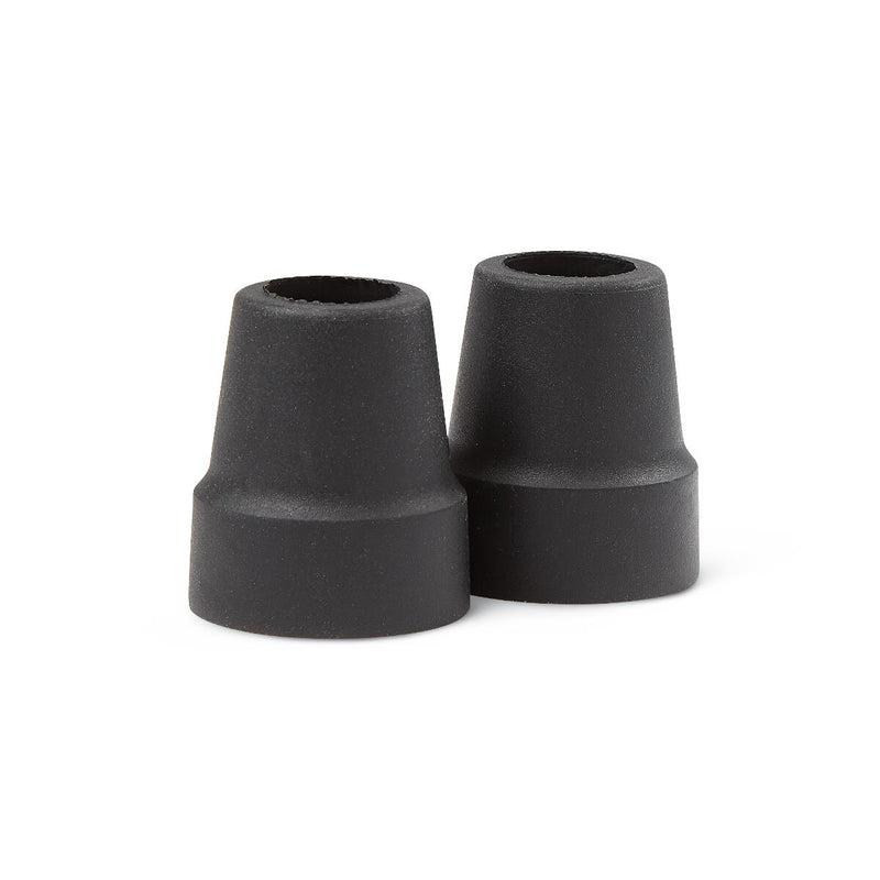 Medline Replacement Quad Cane Tip, Black, Large Base, 5/8" (1.59 cm)