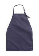 Bib Clothing Protector with Hook-and-Loop Closure, 19" x 27" (48 x 68 cm), Navy