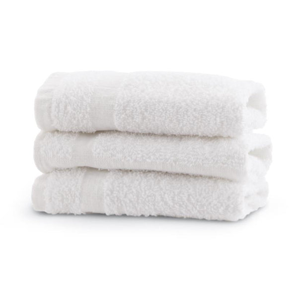 Medline Classic Cotton Terry Washcloth, 12" x 12" (30 x 30 cm), 1 lb.
