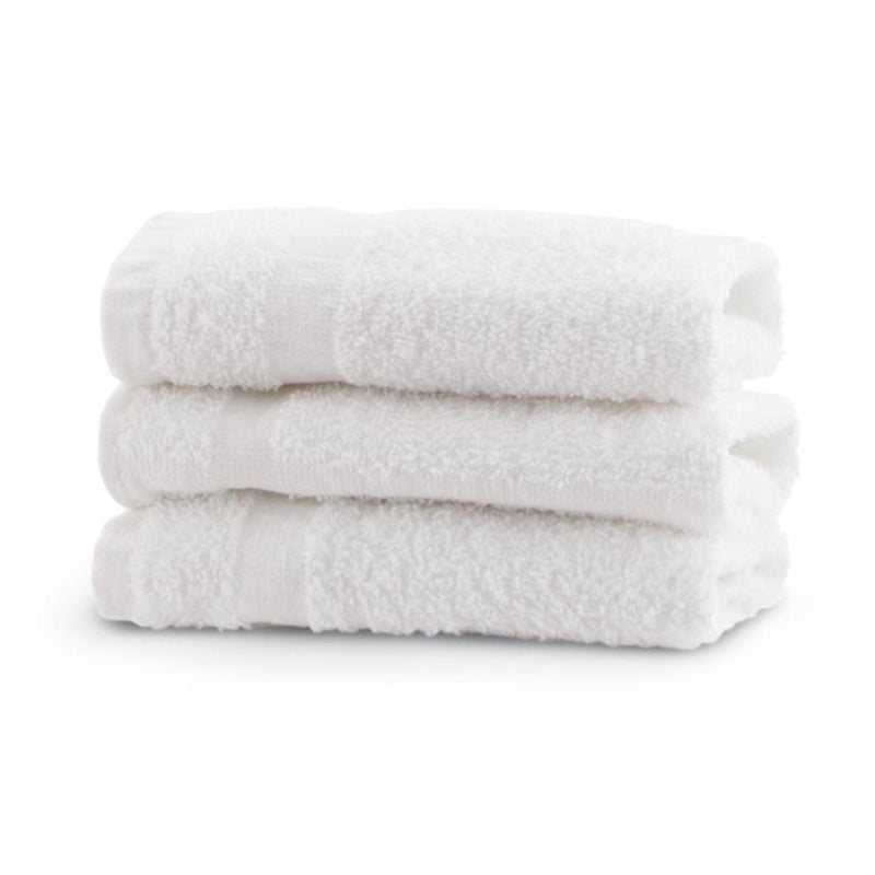 Medline Classic Cotton Terry Washcloth, 12" x 12" (30 x 30 cm), 1 lb.