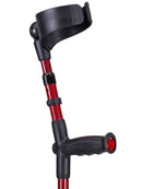 Ossenberg forearm crutches BIG XL closed cuff with anatomic soft handle