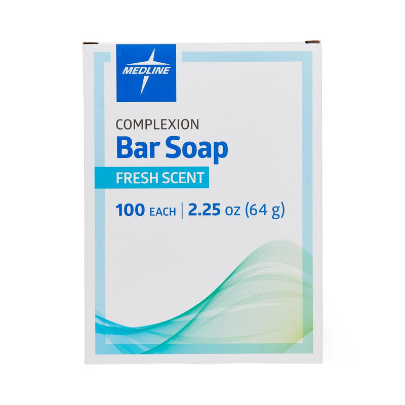 Medline MedSpa Complexion Bar Soap, 2.25 oz., Fresh Scent