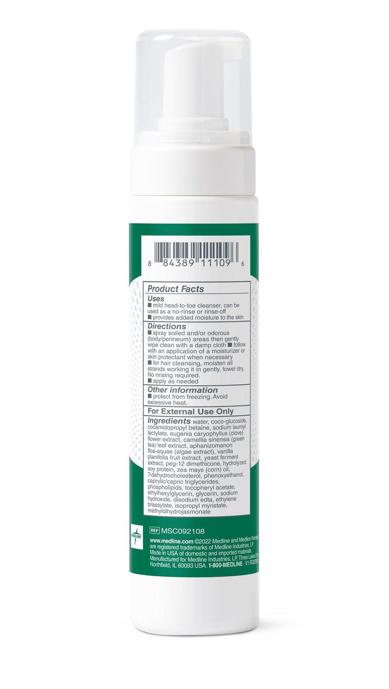 Remedy® Clinical Hydrating No-Rinse Foam Cleanser, 236 mL, Scented