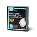 Medline Optifoam Gentle Lite Silicone Adhesive Foam Dressing with Border