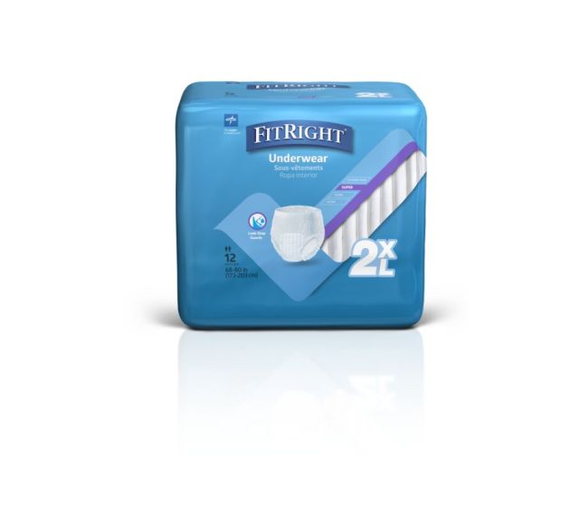 Medline Protection Plus Super-Absorbent Adult Underwear