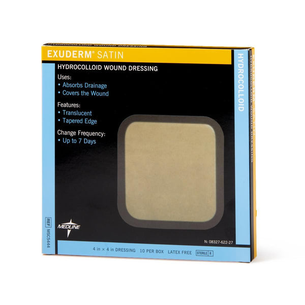Medline Exuderm Satin Hydrocolloid Wound Dressing