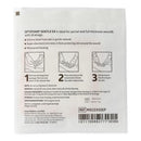 Medline Optifoam Gentle EX Silicone Adhesive Foam Dressing with Border