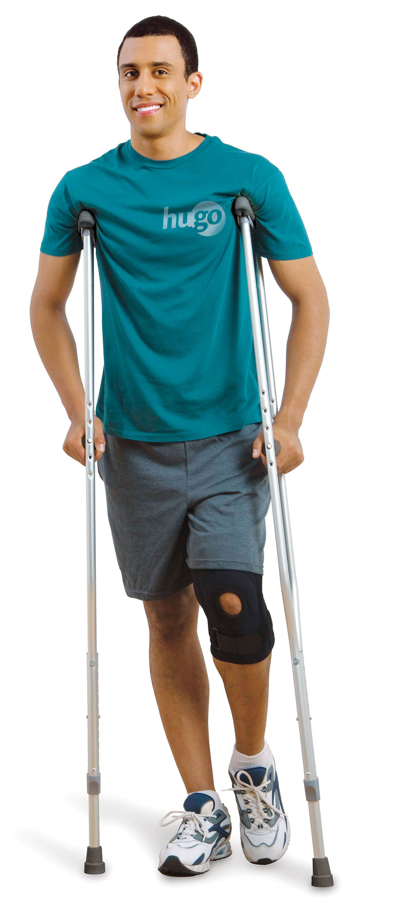 Hugo Comfort Max Lightweight Aluminum Crutches