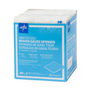 Medline Economical Sterile 100%-Cotton Woven Gauze Sponge