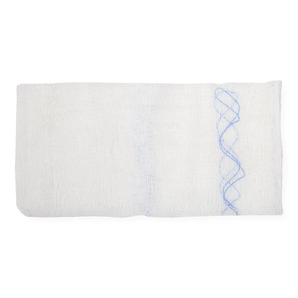 Sterile X-Ray-Detectable 100%-Cotton Gauze Sponge, 12-Ply, 4" x 8" (10 cm x 20 cm), 12 ply