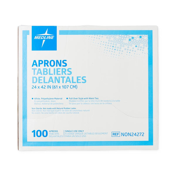 Polyethylene Apron, 24" x 42" (61 cm x 107 cm)
