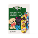 CURAD® Pup Quiz Pals Adhesive Bandage, 0.75" x 3" (19 mm x 8 cm)