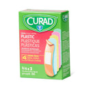 CURAD® Sterile Neon Adhesive Bandage, 0.75" x 3" (19 mm x 8 cm), Latex Free