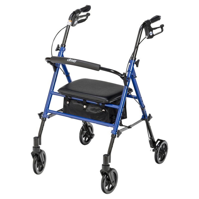 Adjustable Height Rollator, 6" Casters