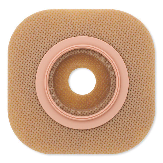 Hollister 14304 New Image Flat FlexWear Skin Barrier, Pre-Cut Stoma Opening 1" (25mm) Flange 1-3/4" (44mm) - Box of 5