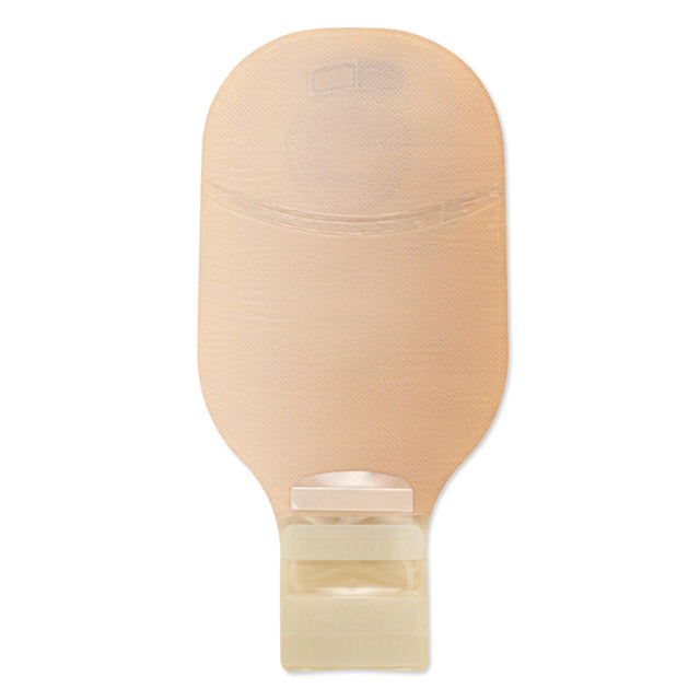 Premier Ceraplus Convex 1pc Drain Pouch W/tape Border Lock N Roll Close Beige