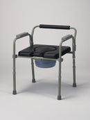 MOBB Health Care Padded Folding Commode Chair