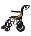 MOBB Health Care 12'' Transp. Chair Yellow/Blue/Lime Green