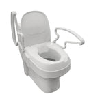 MOBB Health Care 2''/4"/6''  Raised Toilet Seat with Arms