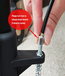 MOBB Health Care Bariatric Aluminum Rollator Blue or Black