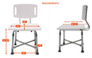 MOBB Health Care Heavy-Duty Bath Chair with Back