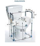 MOBB Health Care Raised Toilet Seat with legs