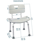 MOBB Health Care Bath Chair With back rest