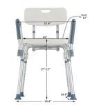 MOBB Health Care Bath Bench with Back and Arms