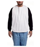 MOBB Health Care Terry Cloth bib with velcro - white