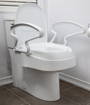 MOBB Health Care 2''/4"/6''  Raised Toilet Seat with Arms