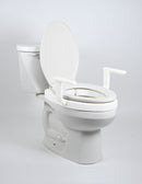 2'' Hinged Raised Toilet Seat w/Handles