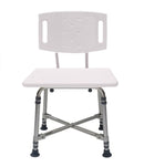 MOBB Health Care Heavy-Duty Bath Chair with Back