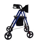 MOBB Health Care Aluminum Rollator Red/Blue