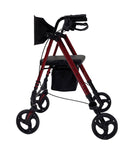 MOBB Health Care Aluminum Rollator Red/Blue