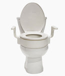 MOBB Health Care 4" Elongated Raised Toilet Seat w/Handles