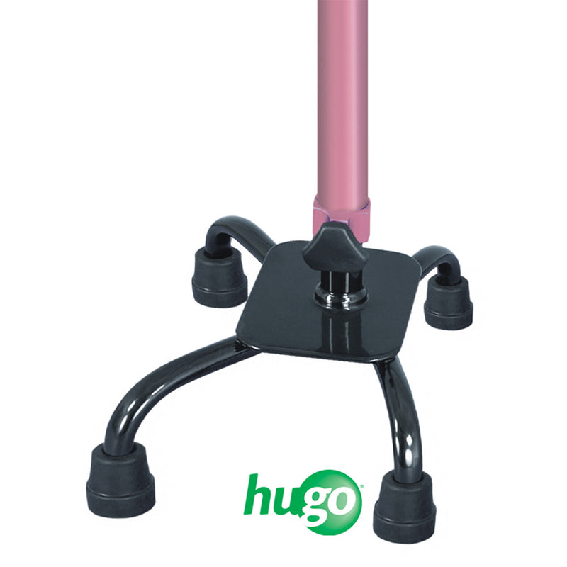 Hugo Ergonomic Quad Cane - Rose