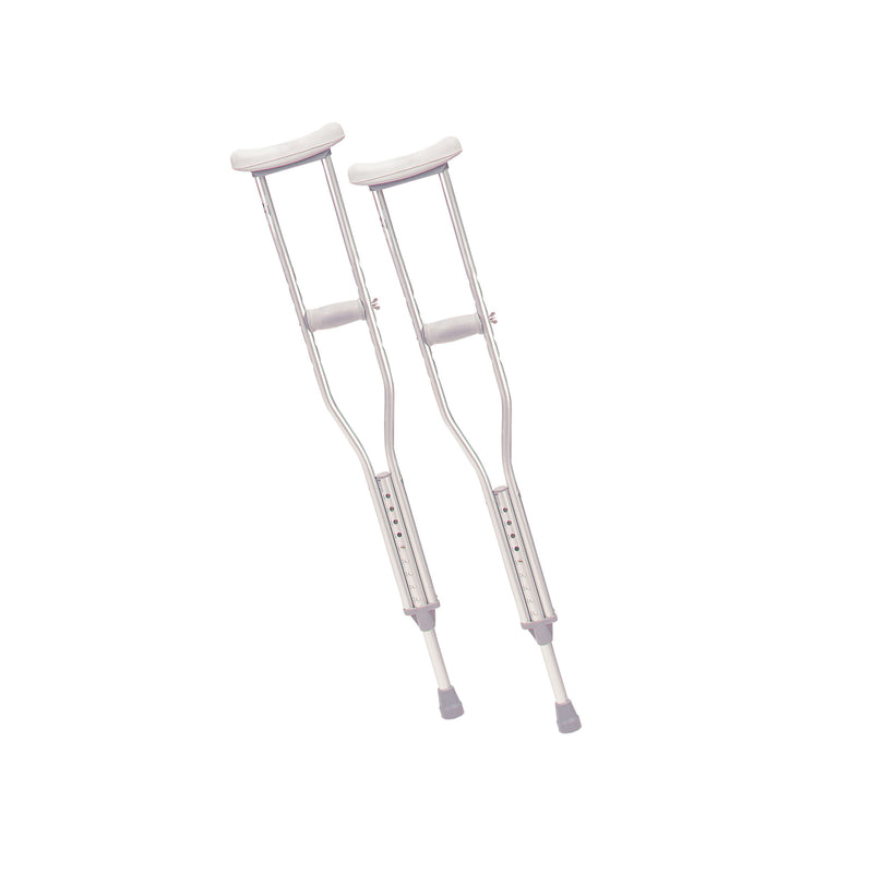 Aluminum Crutches with Accessories - Youth