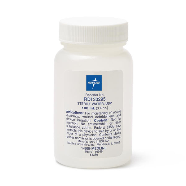 Sterile Water Solution for Irrigation with Screw Top, 100 mL