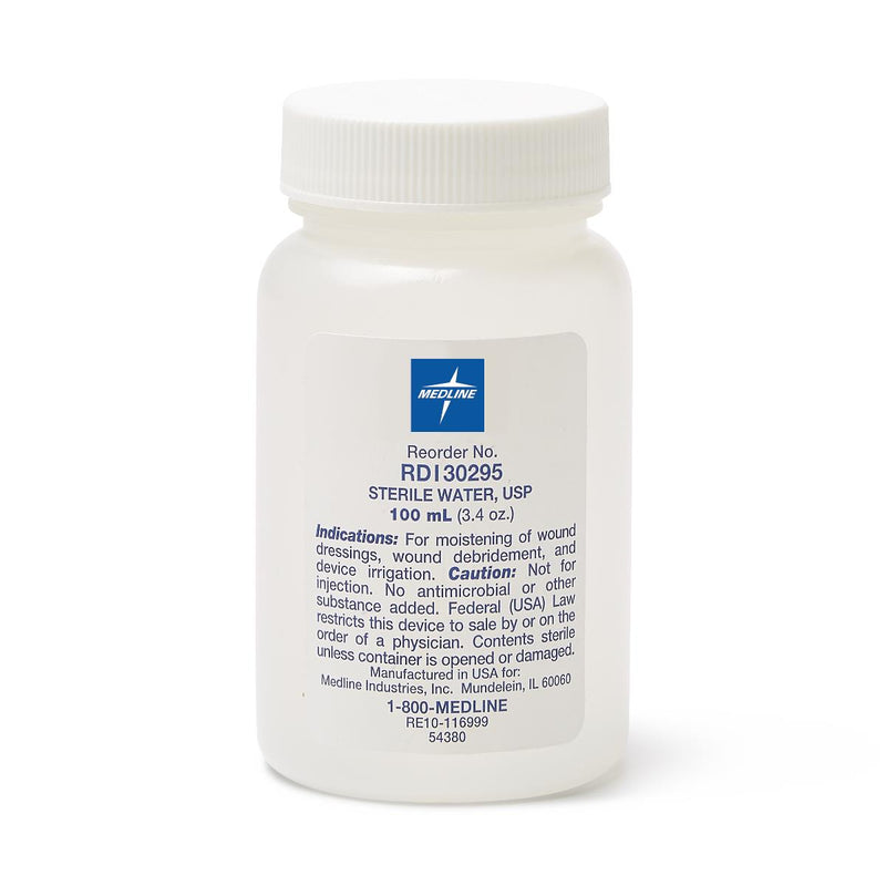 Sterile Water Solution for Irrigation with Screw Top, 100 mL