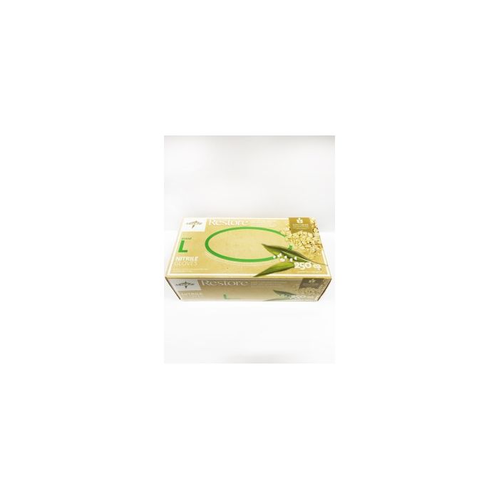 Restore Powder-Free Nitrile Exam Glove with Oatmeal