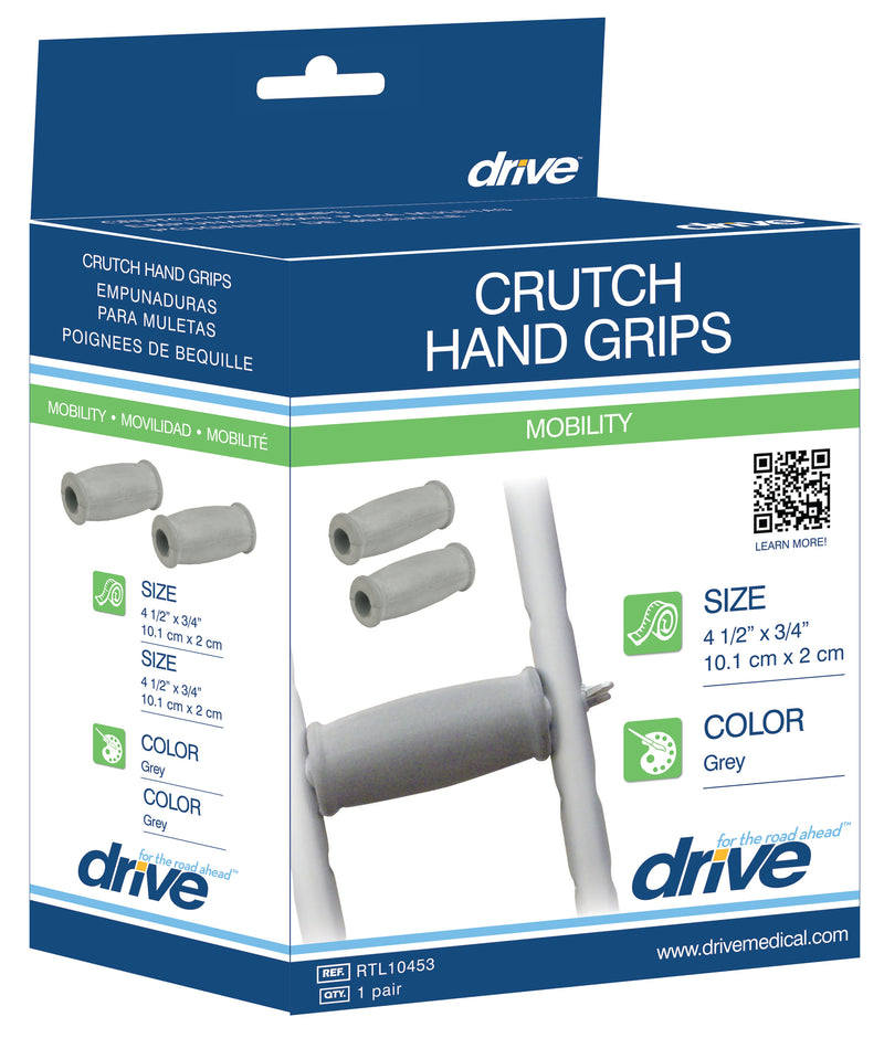 Crutch Hand Grips (closed style) (Crutches)