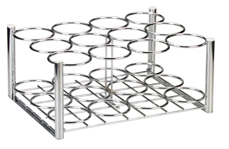 Chrome Oxygen Cylinder Rack