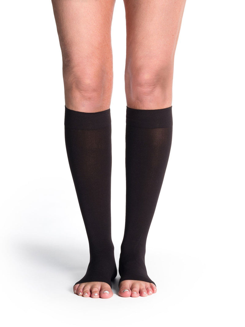 Sigvaris Soft Opaque - Open Toe