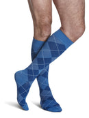 Sigvaris Mens Microfiber Patterns Knee High 20-30mmHg