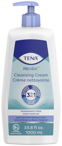 TENA Scent Free Cleansing Cream Washcream - 1000ml