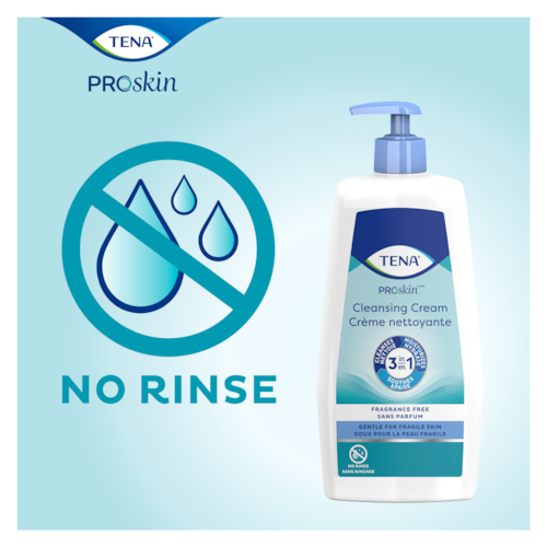 TENA ProSkin Cleansing Cream | Freshly Scented - 1000ml