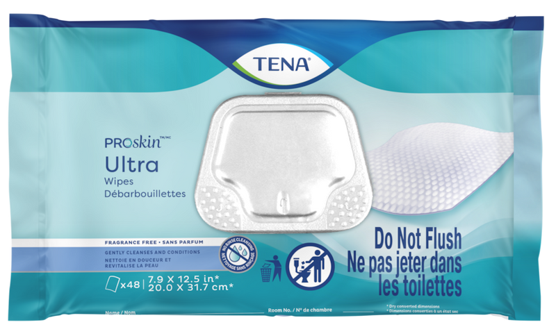 TENA ProSkin Ultra Wipes | Fragrance Free