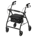 Aluminum Rollator, 6" Casters