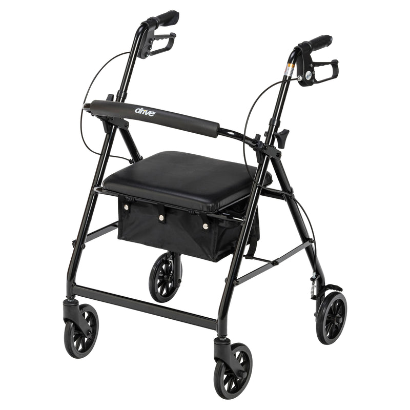 Aluminum Rollator, 6" Casters