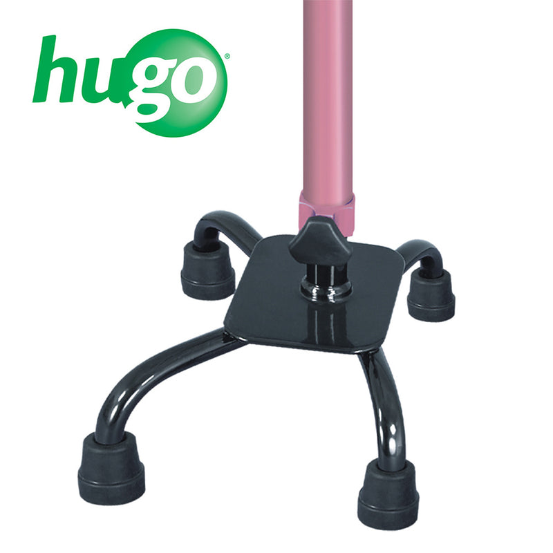 Hugo Ergonomic Quad Cane - Rose